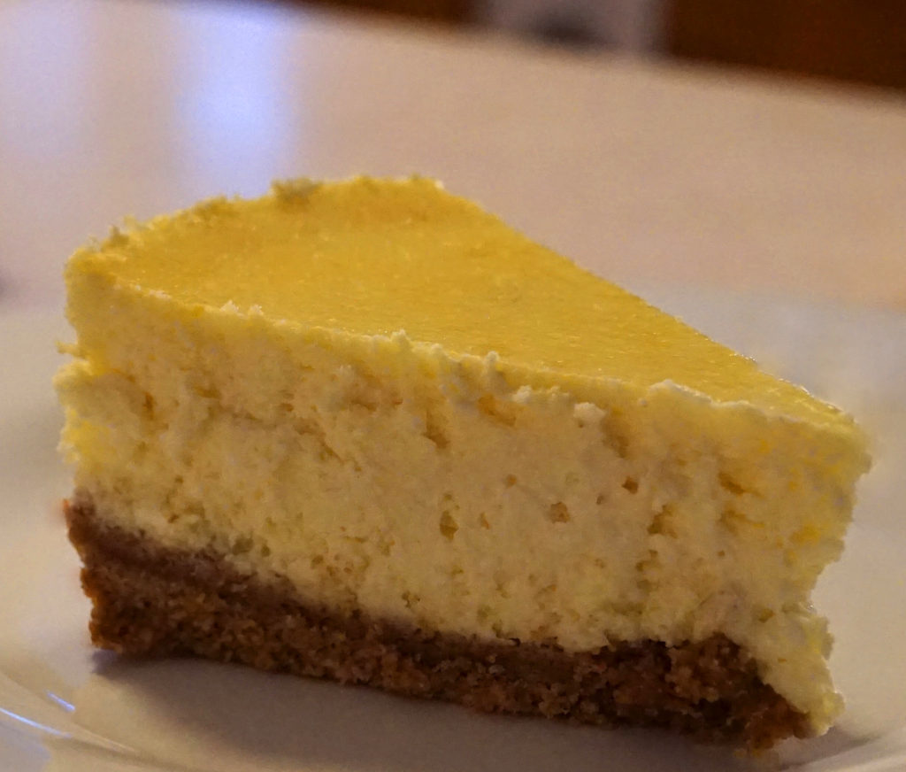 Ricotta cheesecake